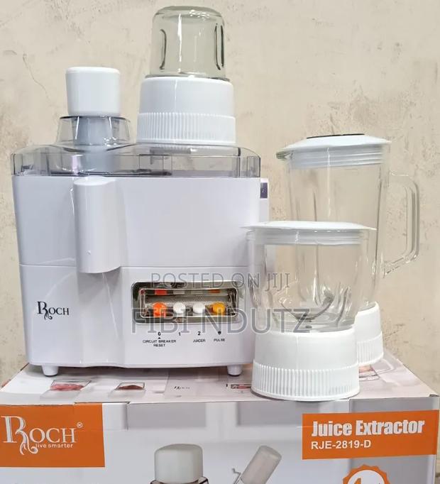 Roch 4 in 1 Juicer -Blender,Grinder and Mill Fod Processor