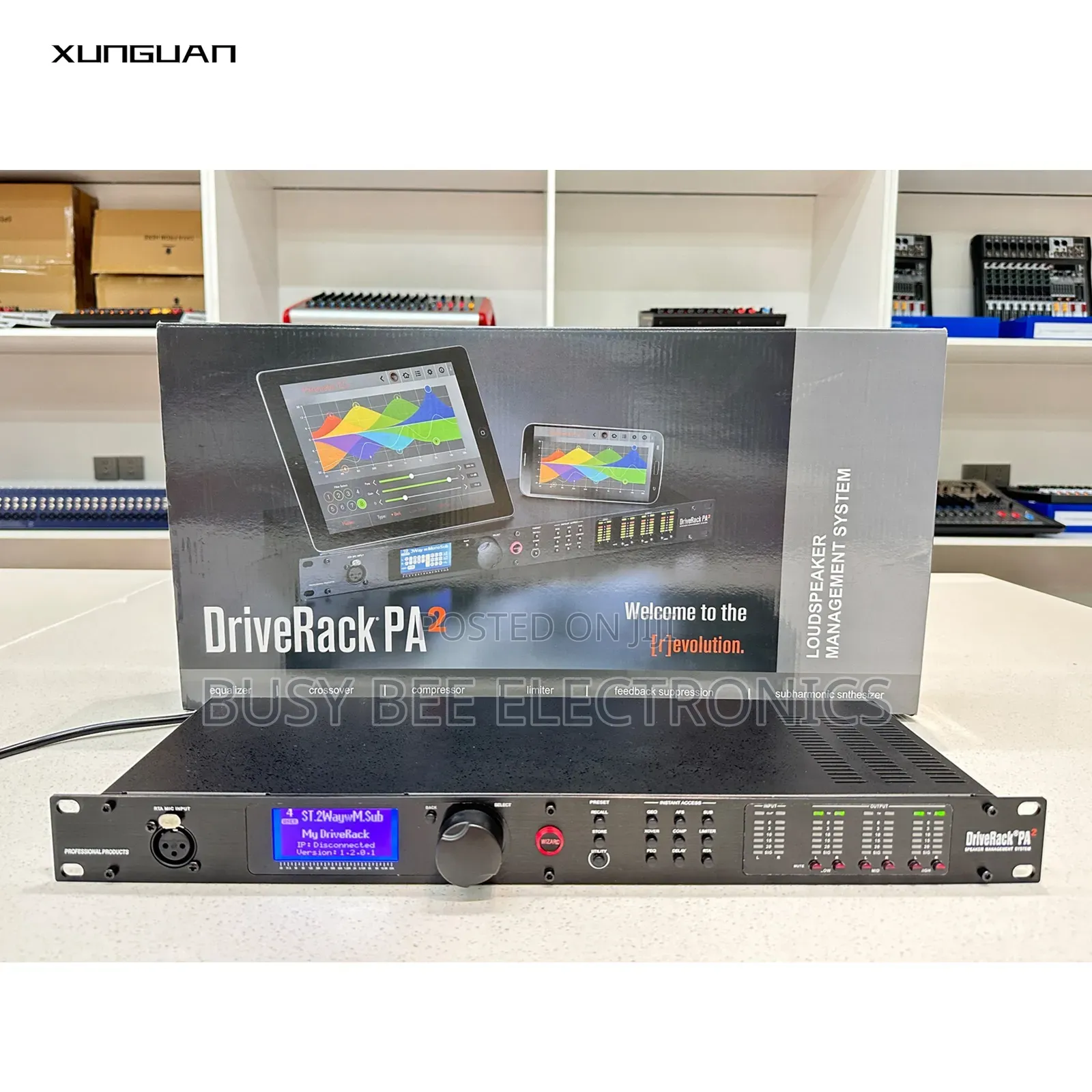 Pa2 Driverack 2 Input 6 Output Speaker Management System