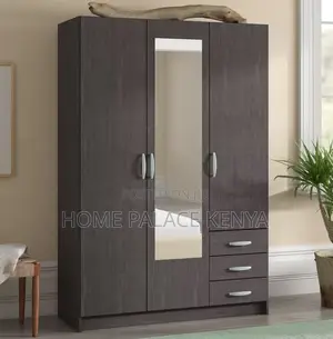 Wardrobe: MDF Clothes Storage With Drawers