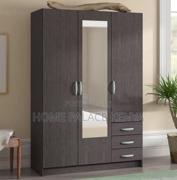 Wardrobe: MDF Clothes Storage With Drawers - thumbnail 2