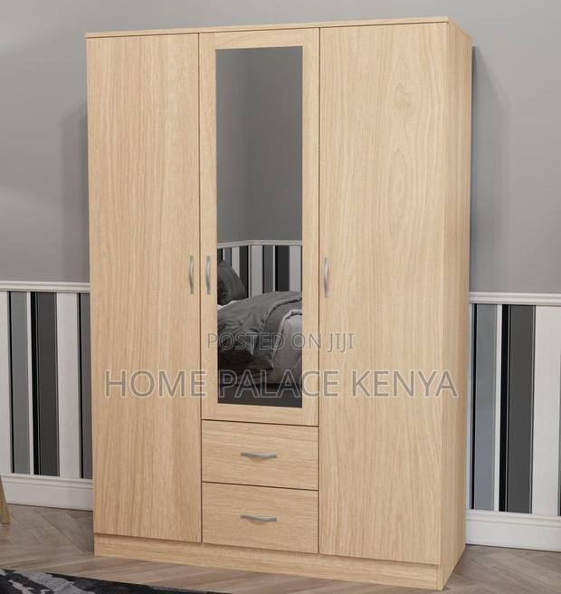 Wardrobe: MDF Clothes Storage With Drawers - thumbnail 5