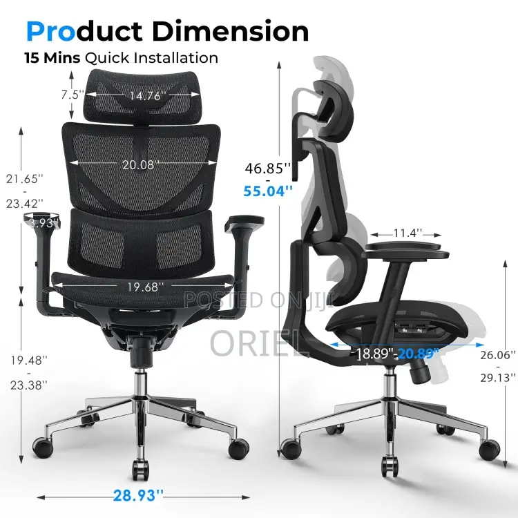 Office Chair : Executive Lumbar Support Office Chair