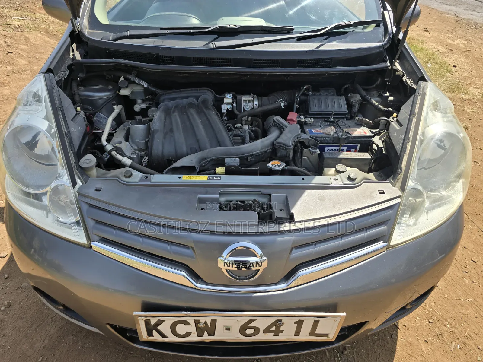 Nissan Note 2012 Gray