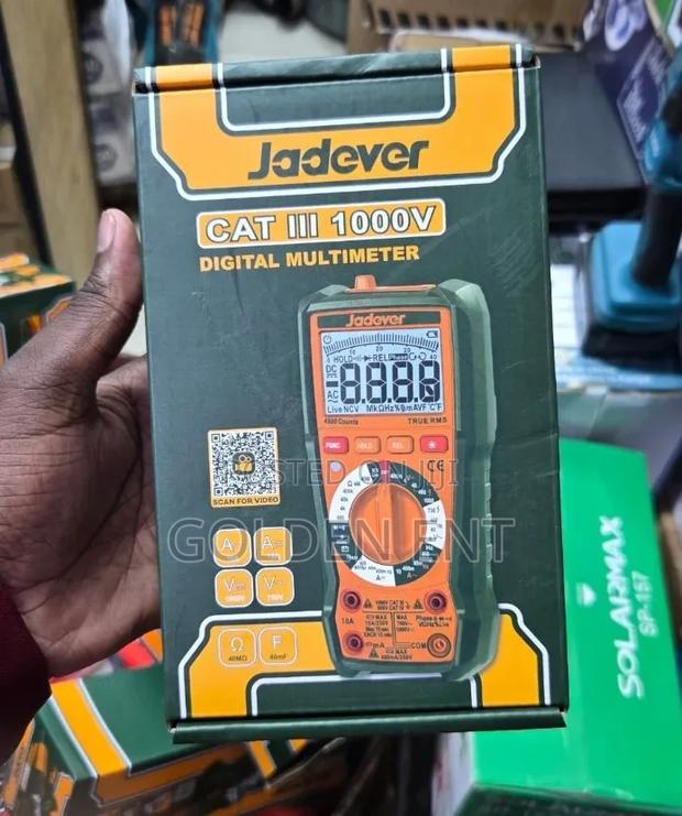 Jadever Multimeter/Jadever Multimeter - main view