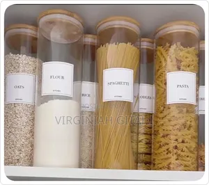 2000ml Cereal / Spaghetti Glass Storage Containers.