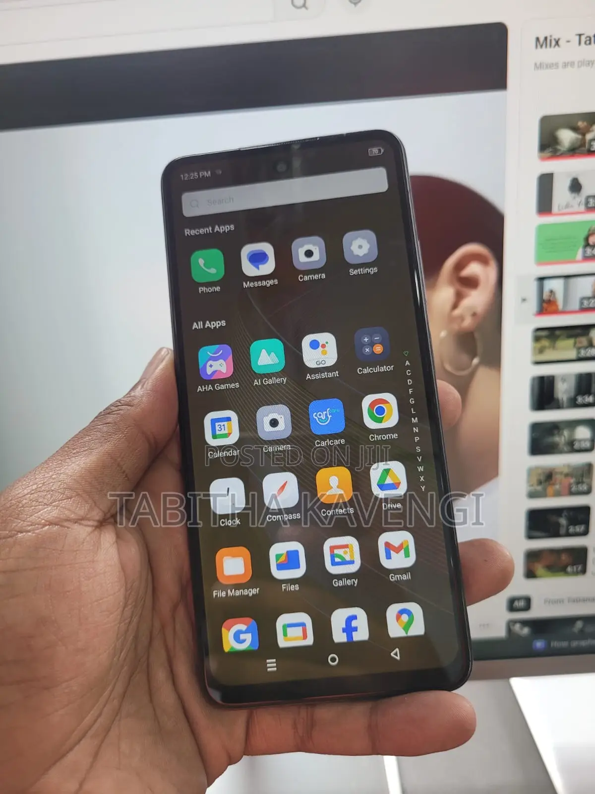Infinix Smart 8 64 GB Blue