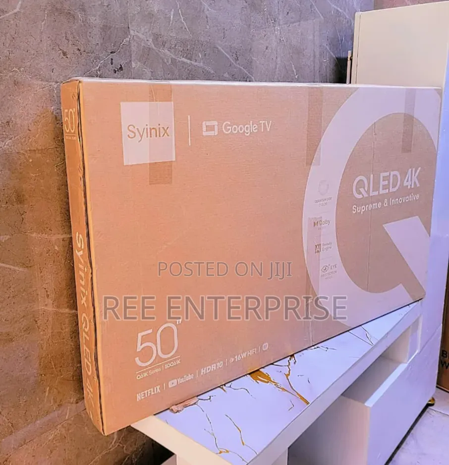 
Syinix 50 Qled Google Smart Tv