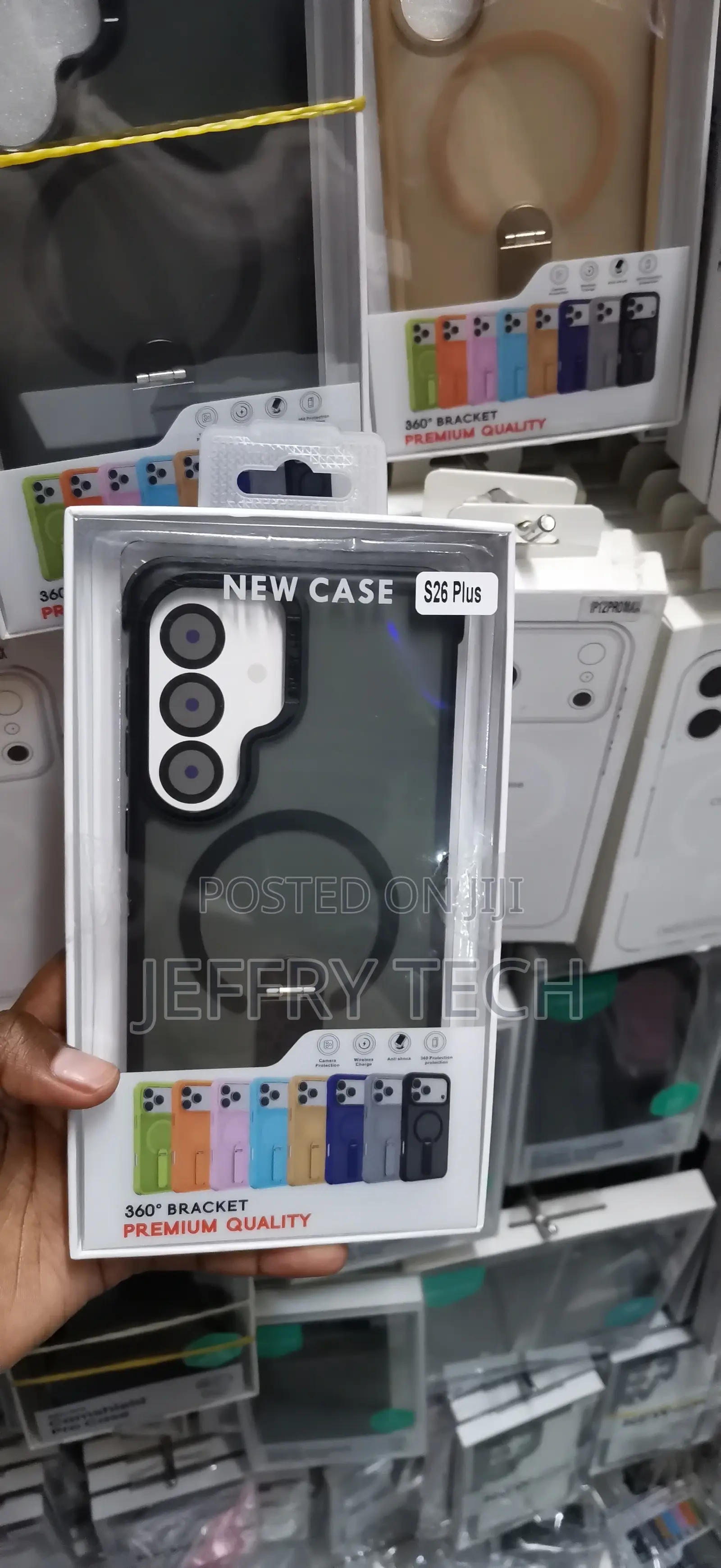 Samsung Galaxy S26 Plus Premium-Quality Transparent Hard Pc Case