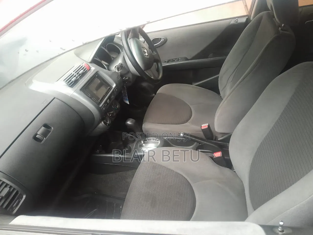 Honda Fit 2003 Red