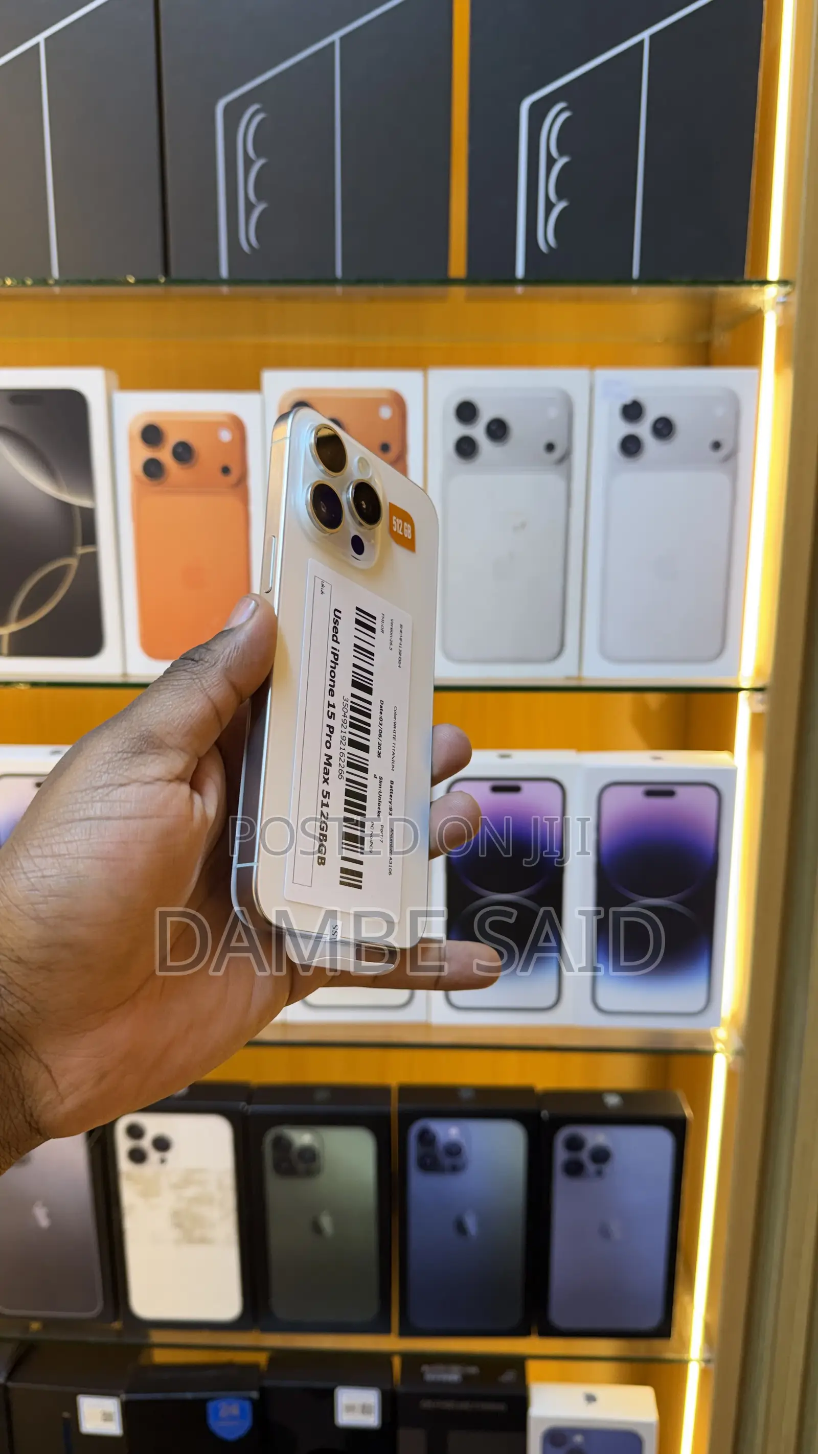 Apple iPhone 15 Pro Max 512 GB White