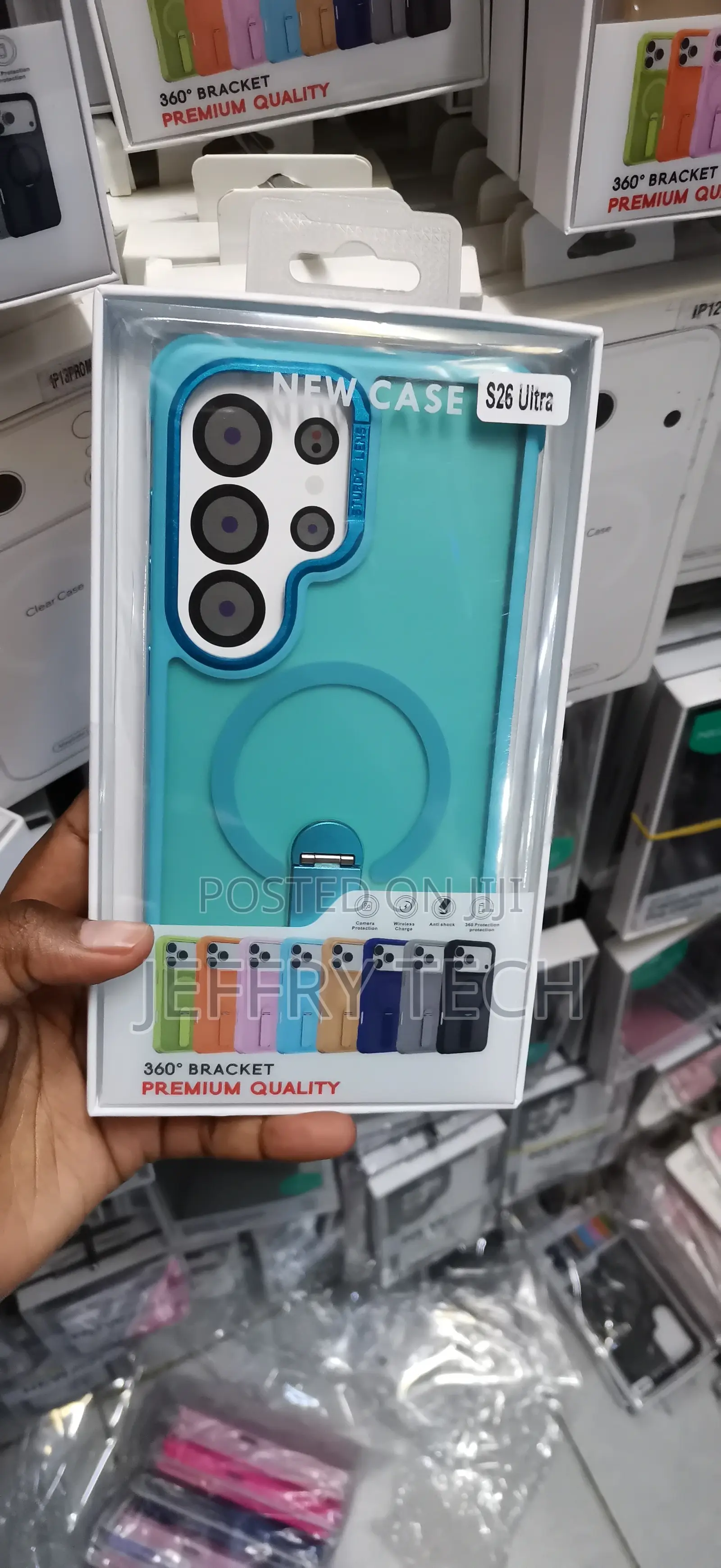 Samsung Galaxy S26 Ultra, Teal-Colored Nillkin Iceblade Pro Case