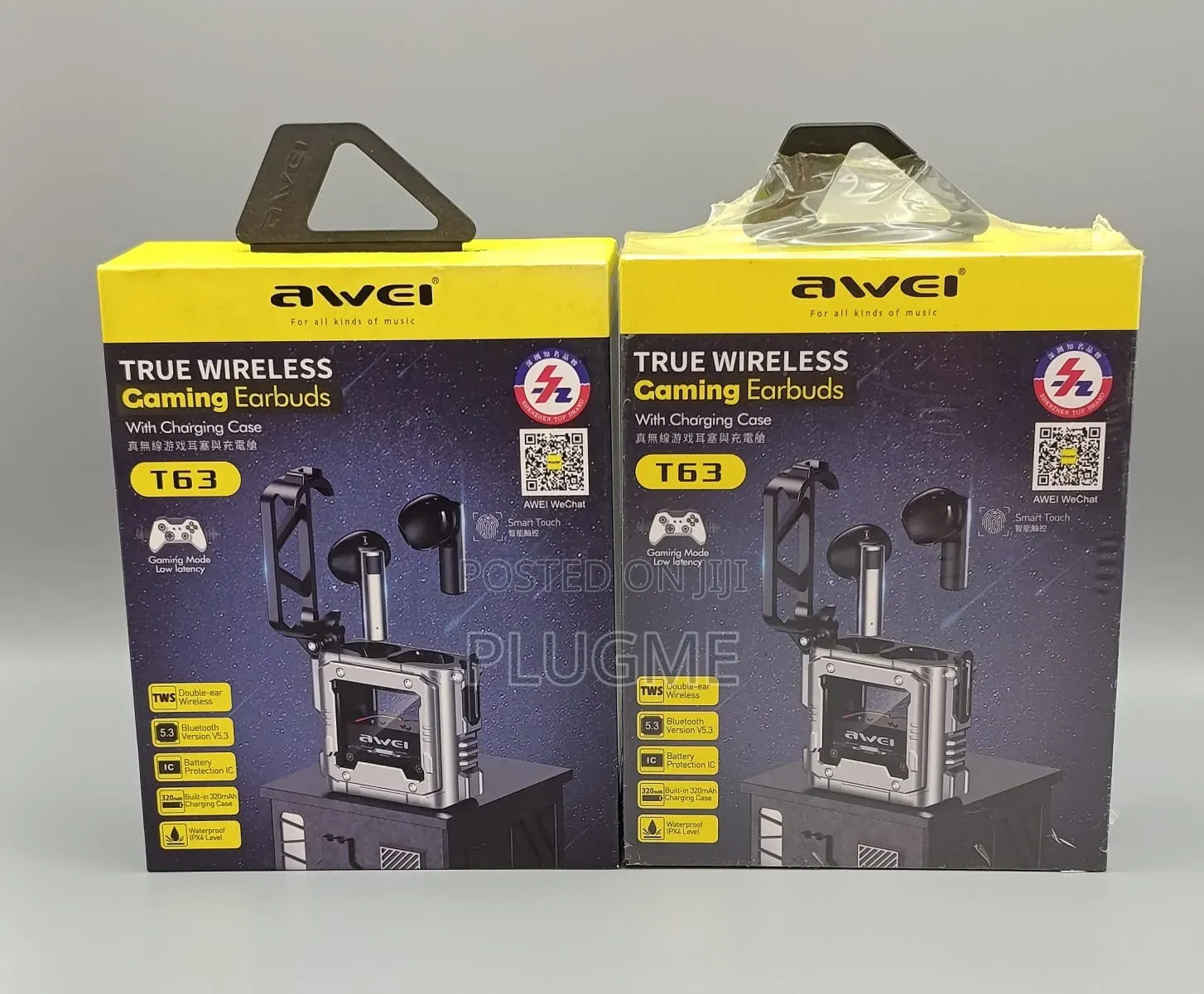 Awei T63 True Wireless Gaming Earbuds