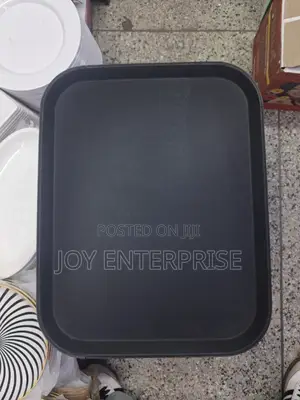 Square Nonslip Tray With Rubber