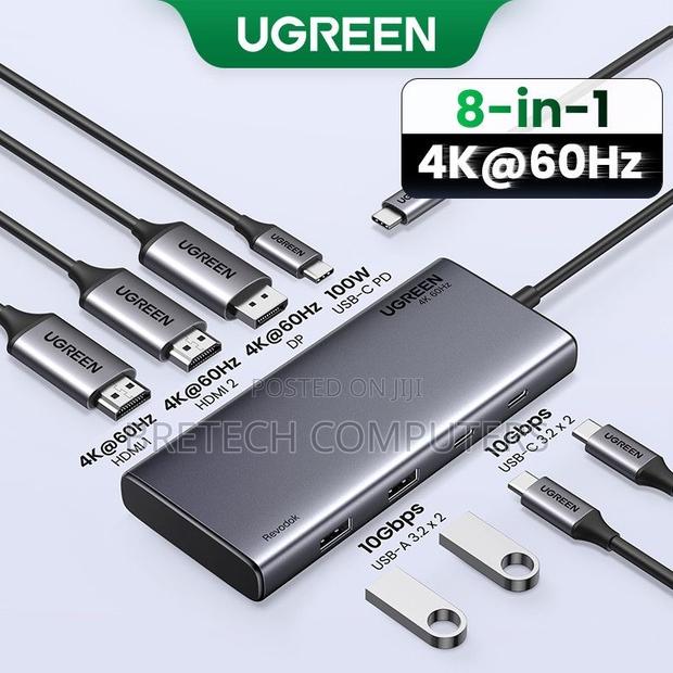 Ugreen Revodok 8-in-1 Usb-C Hub