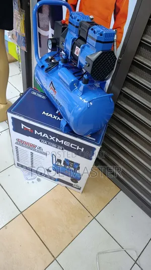 Maxmech 25l 1100watts Silent Compressor/Maxmech 25l Oilless Electric