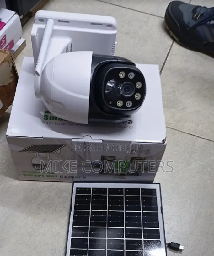 Best V380 Single Lens Solar PTZ 4g Solar Powered