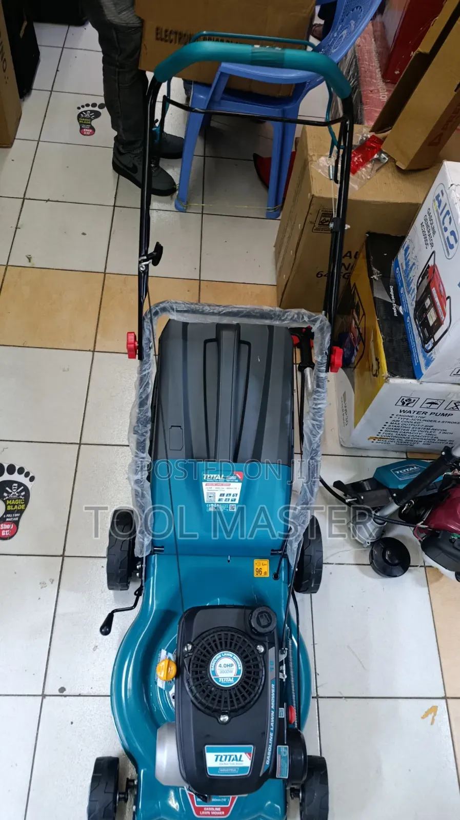 3000watts Total Petrol Walk Behind Lawn Mower/Self-Propelled Lawnmower