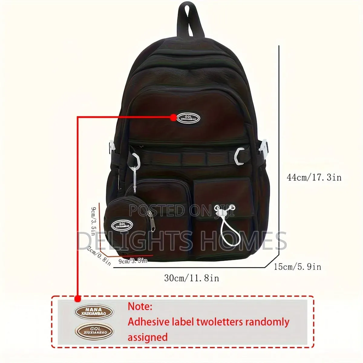 Simple Large Capacity Sports Travel Backpack_cu