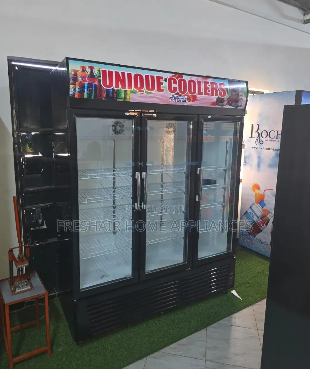 3 Door Commercial Display Refrigerator
