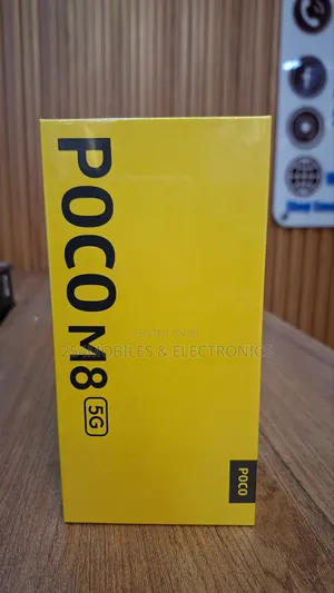 New Xiaomi Poco M8 512 GB Black