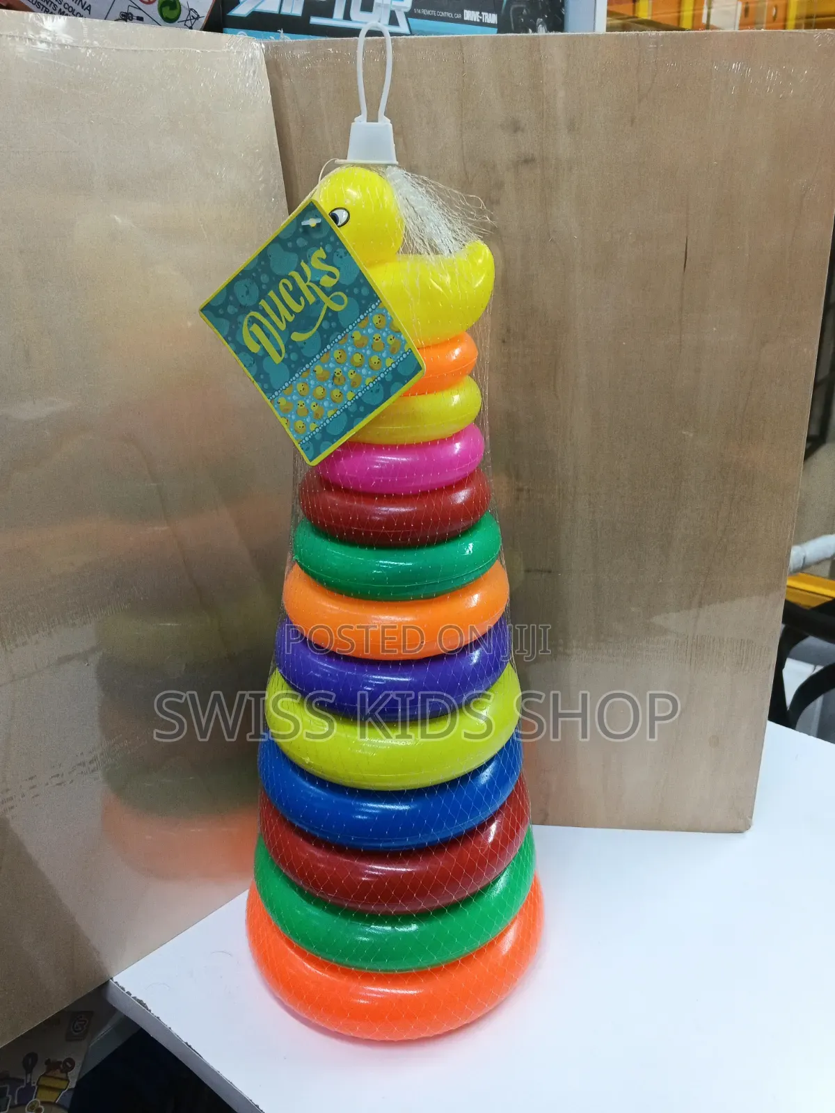 Big Stacking Rainbow Tower