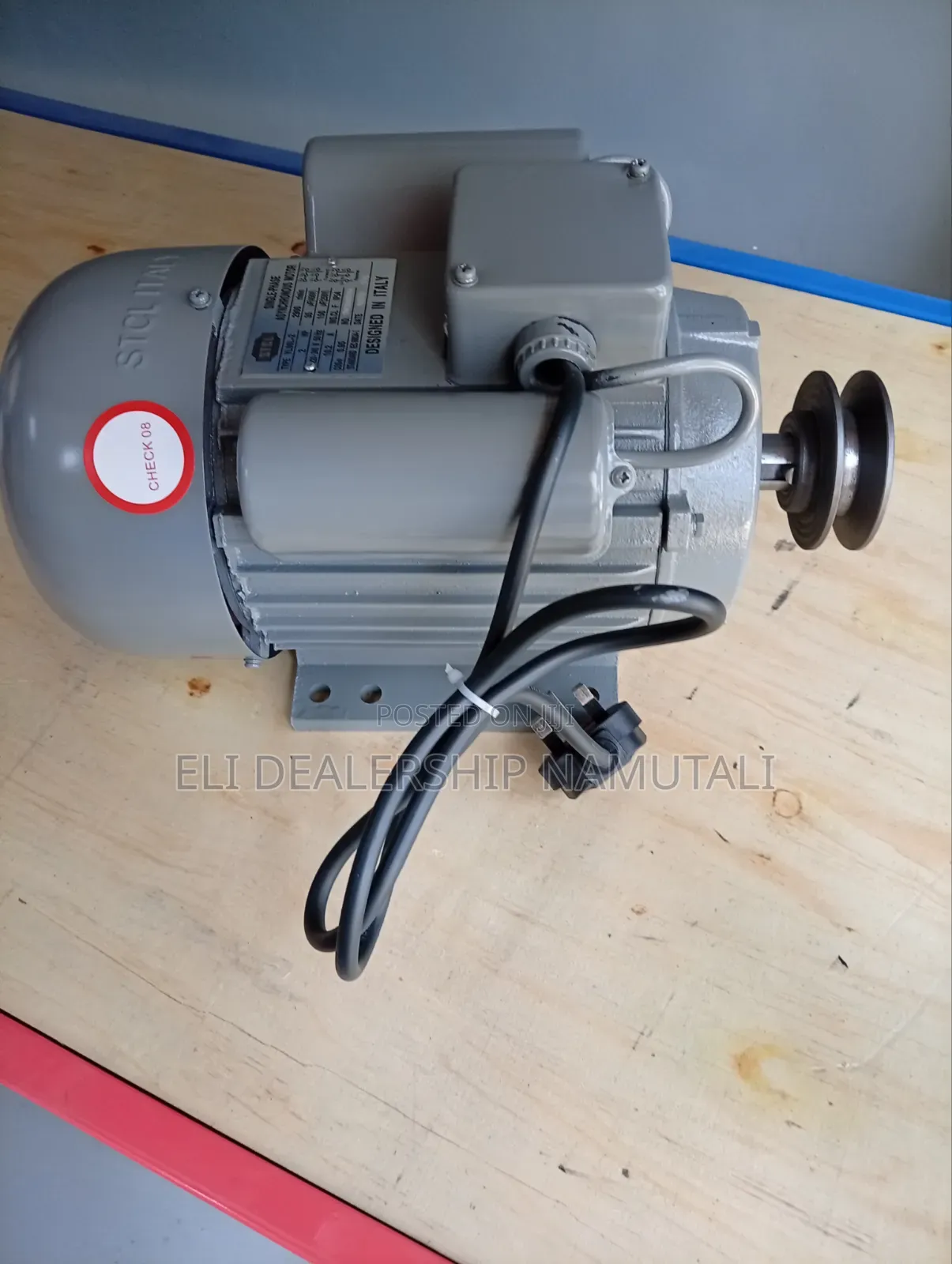 STCL 3hp High-Performance Single Phase Motor With Pulley