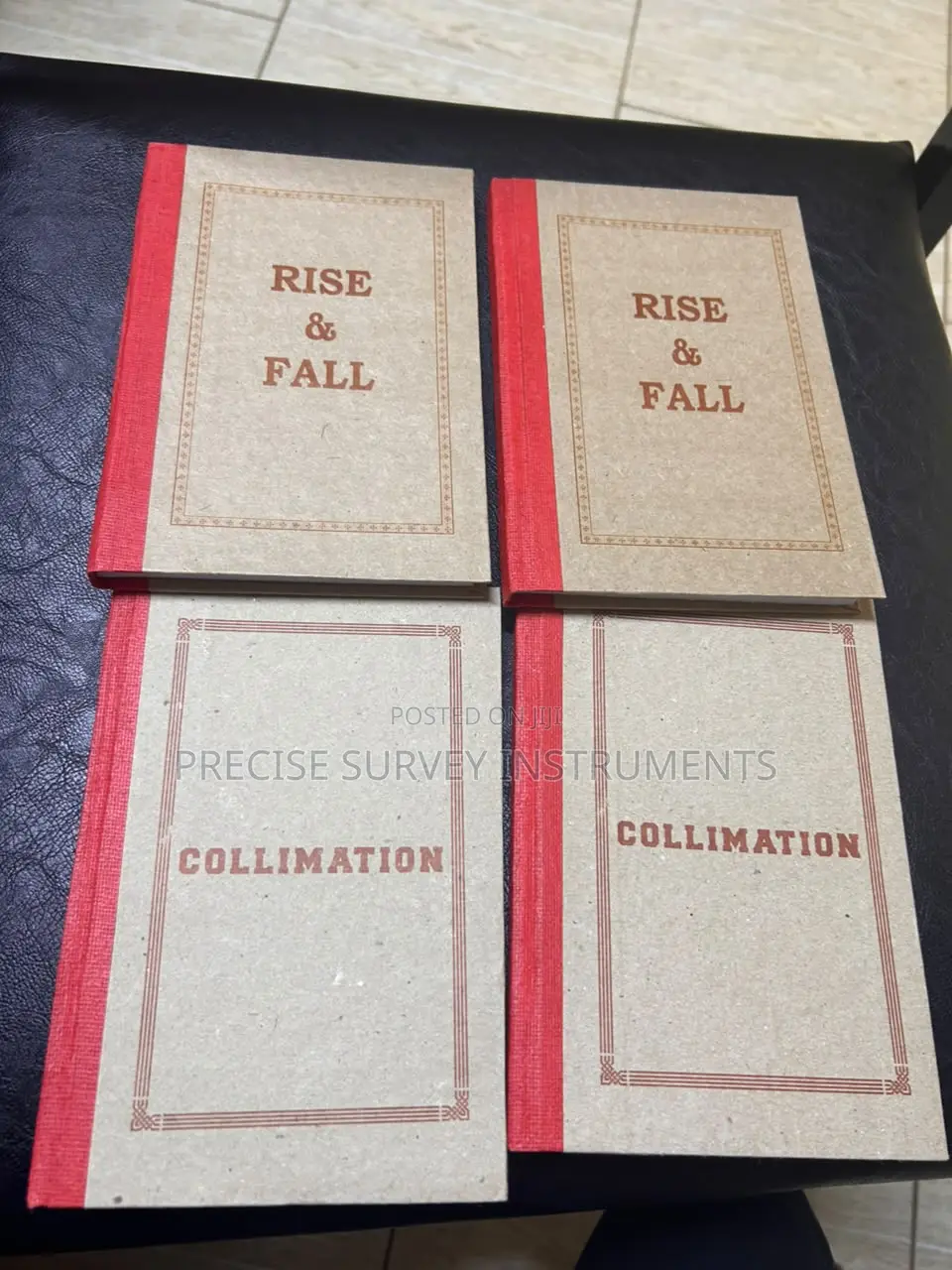 Rise Fall and Collimation Survey Book
