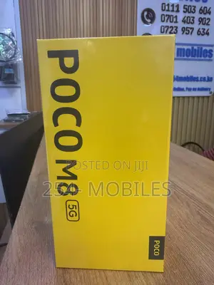 New Xiaomi Poco M8 512 GB Black