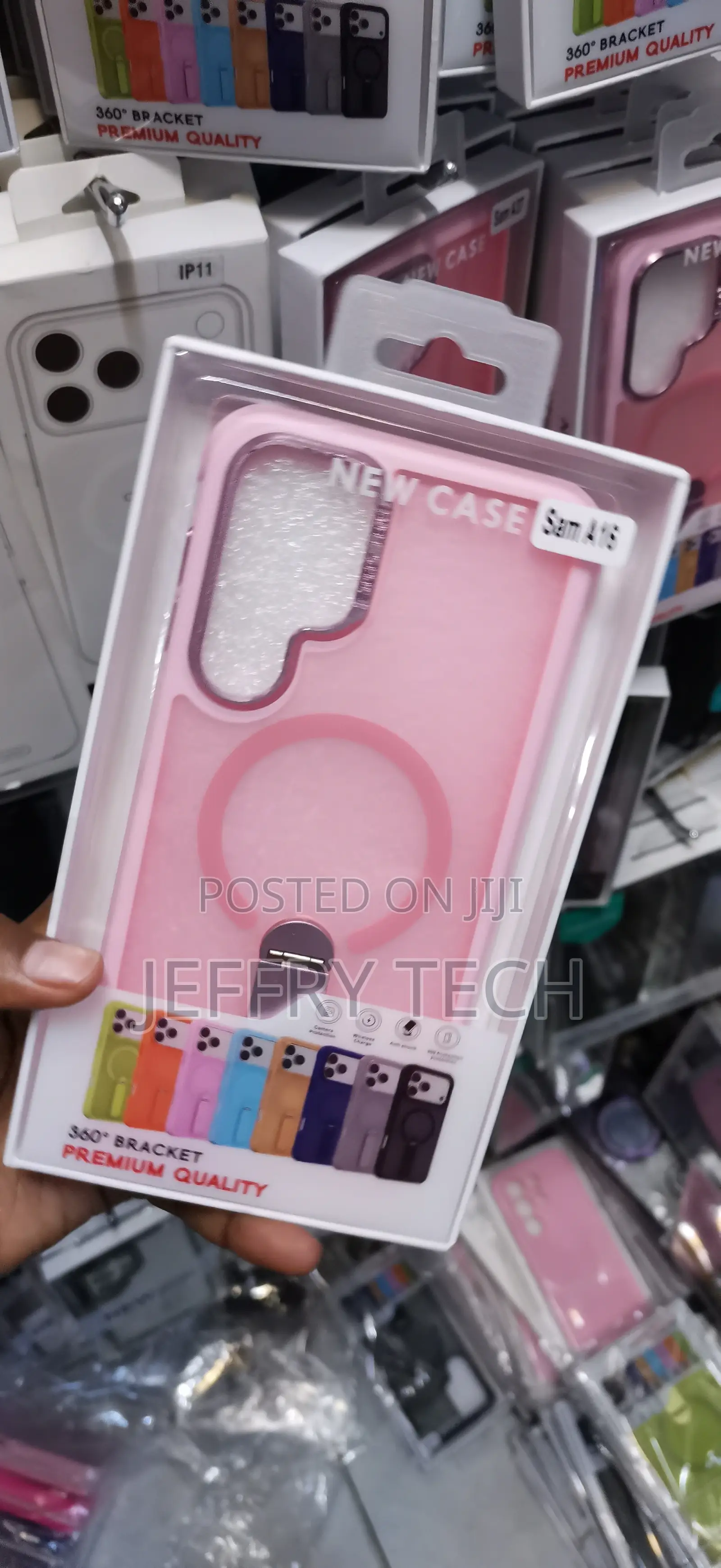 Samsung Galaxy A16 Elegant Pink, Smudge-Resistant Cover