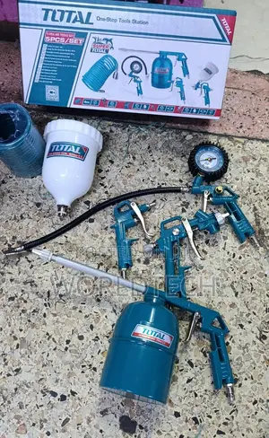 Total 5pcs Air Tool Spray Kit/Total Air Compressor Accessory Set