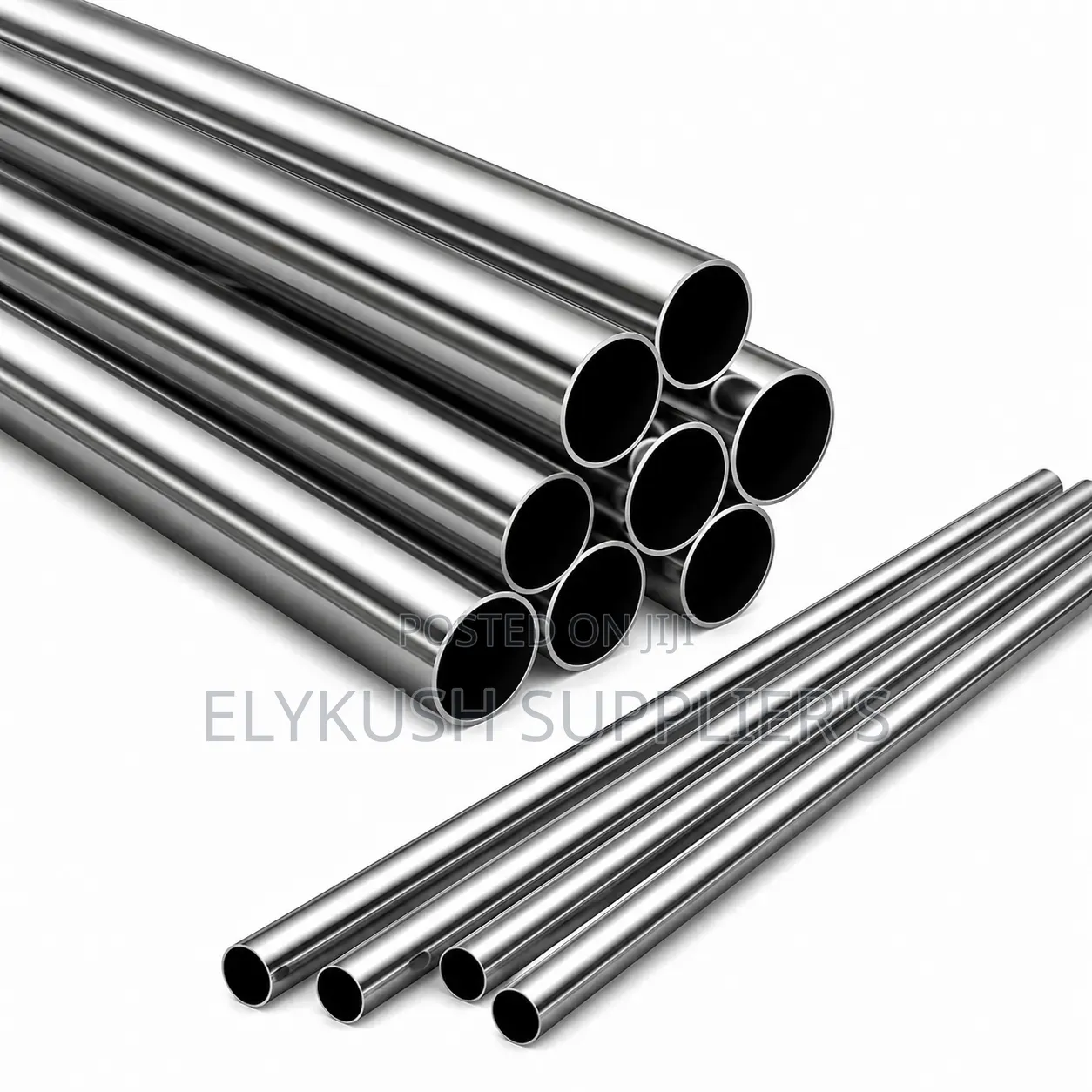 Round Chrome Pipe 1"