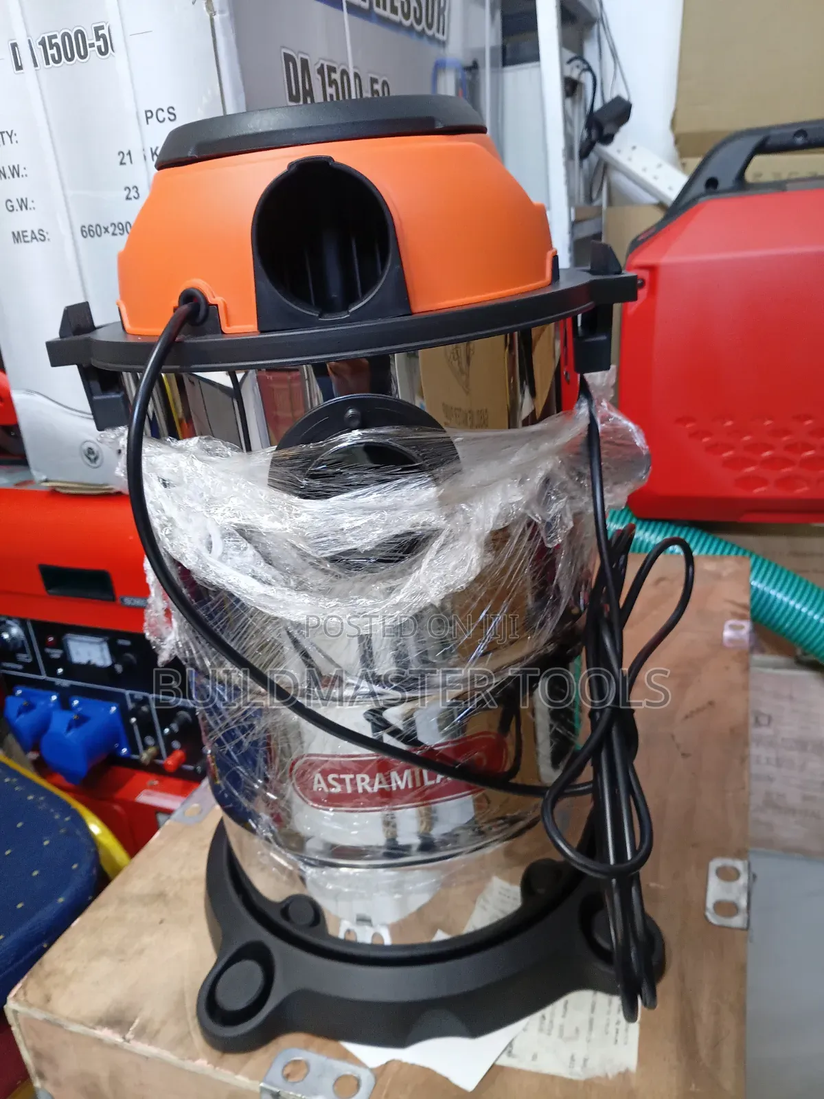 Astramilano 20l Wet Dry Vacuum Cleaner