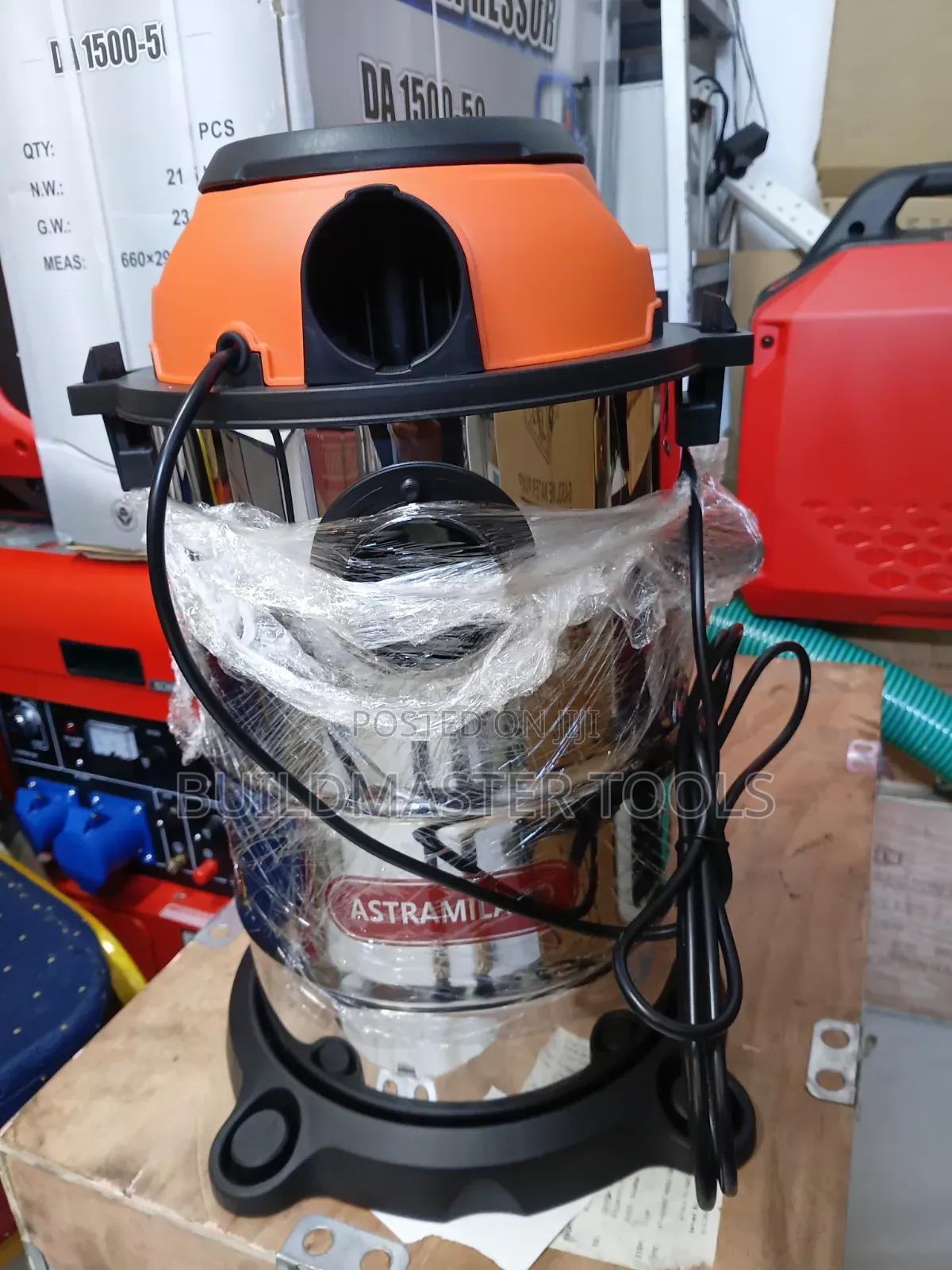 Astramilano 20l Wet Dry Vacuum Cleaner