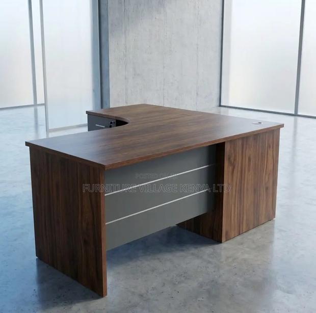 4.593ft L-Shaped Office Desk - thumbnail 6