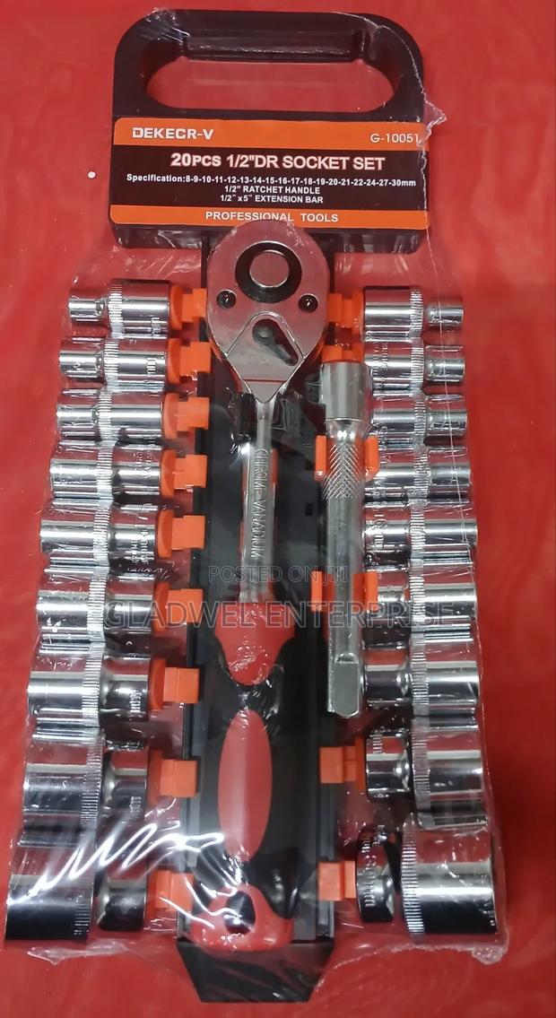 20psc Spanner Socket Set