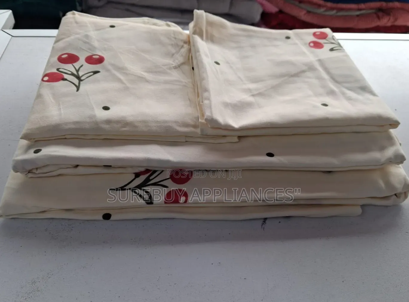 CLP Soft Printed Bedsheet Set 5x6 With Pillowcases