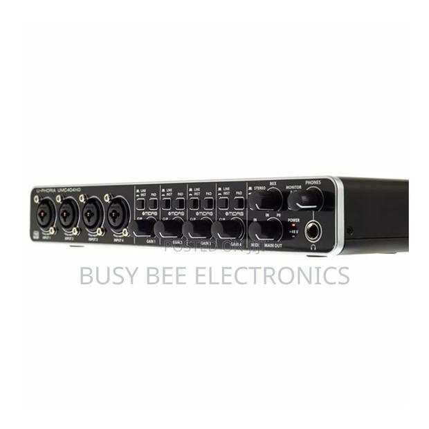 Behringer Umc404hd Sound Card 4*4 Usb Audio/Midi Interface - thumbnail 2