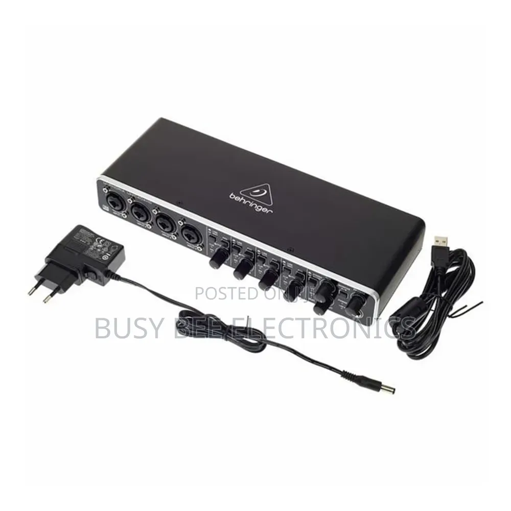 Behringer Umc404hd Sound Card 4*4 Usb Audio/Midi Interface