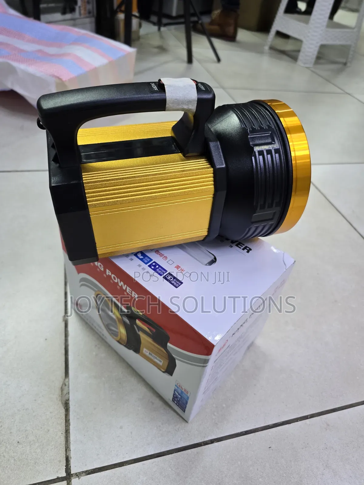 Heavy Duty 120w Aluminum Led Torch (Rechargeable Durable)