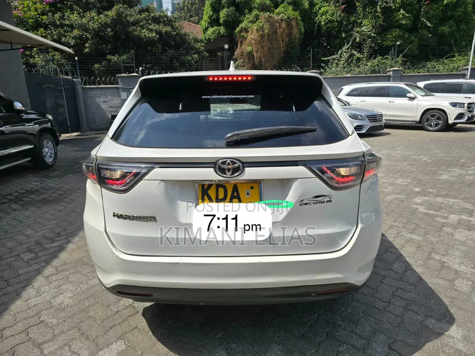Toyota Harrier 2014 White