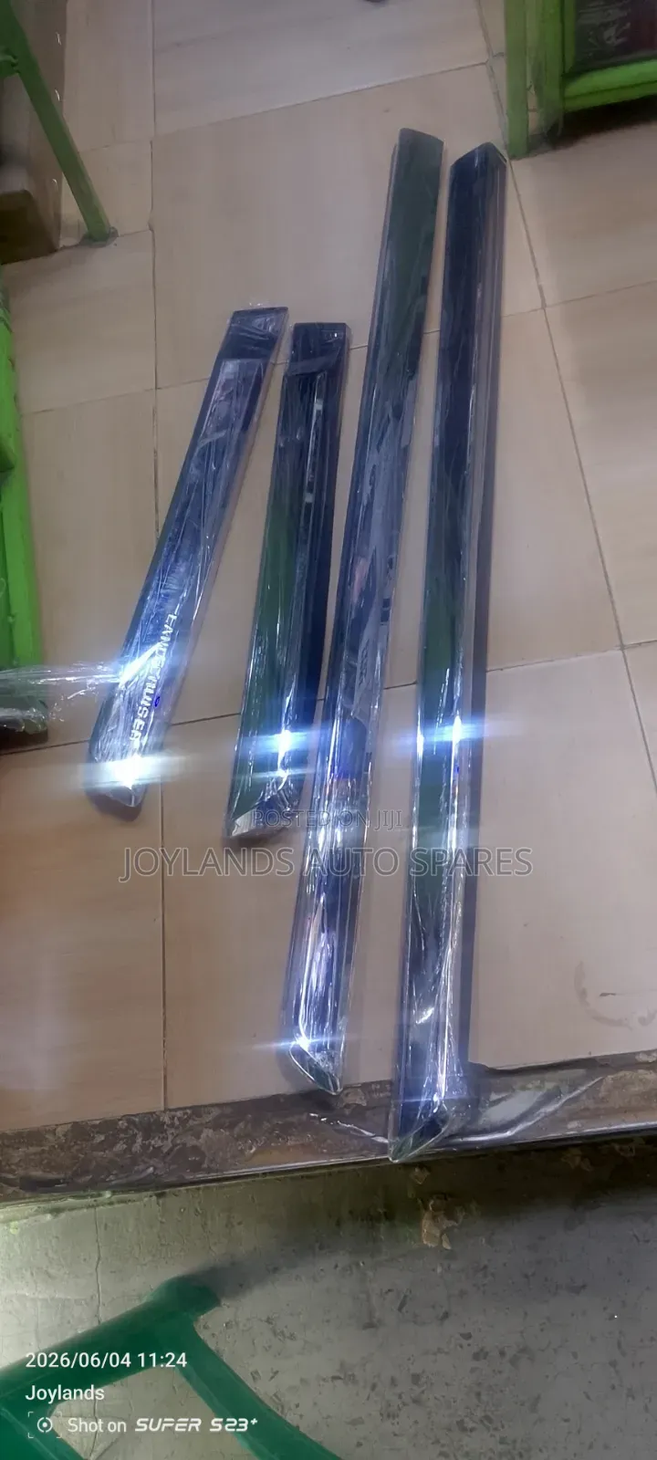 Landcruiser Fj150 Side Body Mouldings Chrome