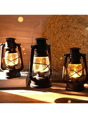 Led Solar Crank Lamp