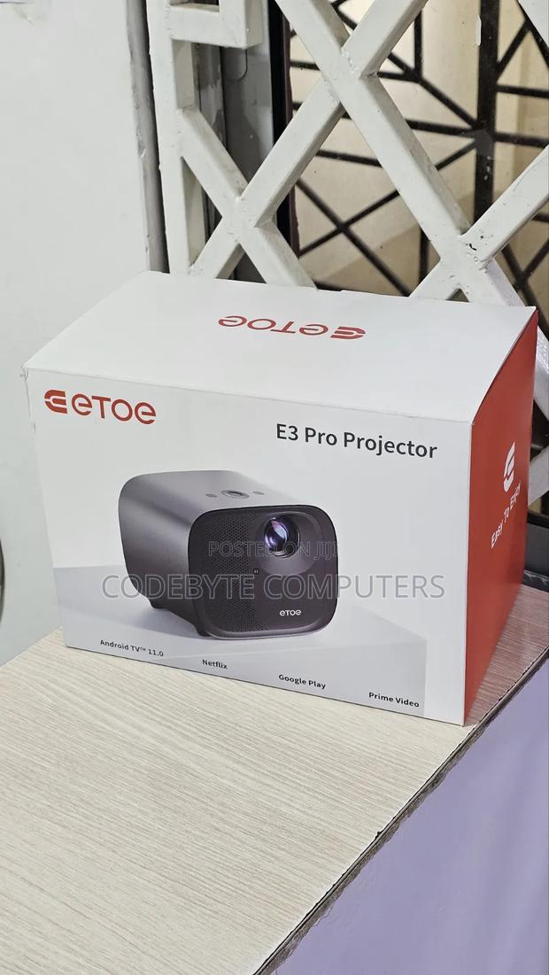 Etoe E3 Pro Laser Smart Projector