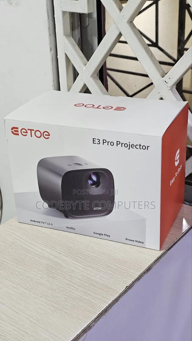 Etoe E3 Pro Laser Smart Projector - thumbnail 2