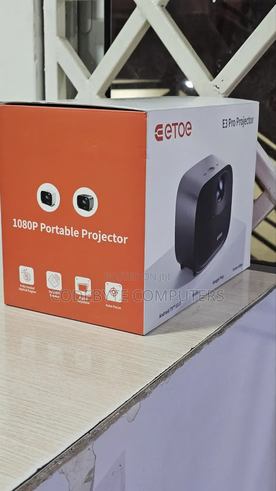 Etoe E3 Pro Laser Smart Projector