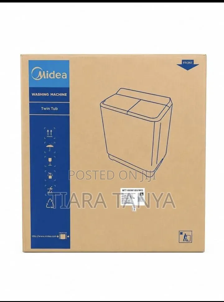 Midea 10kg Twin Tub Washing Machine