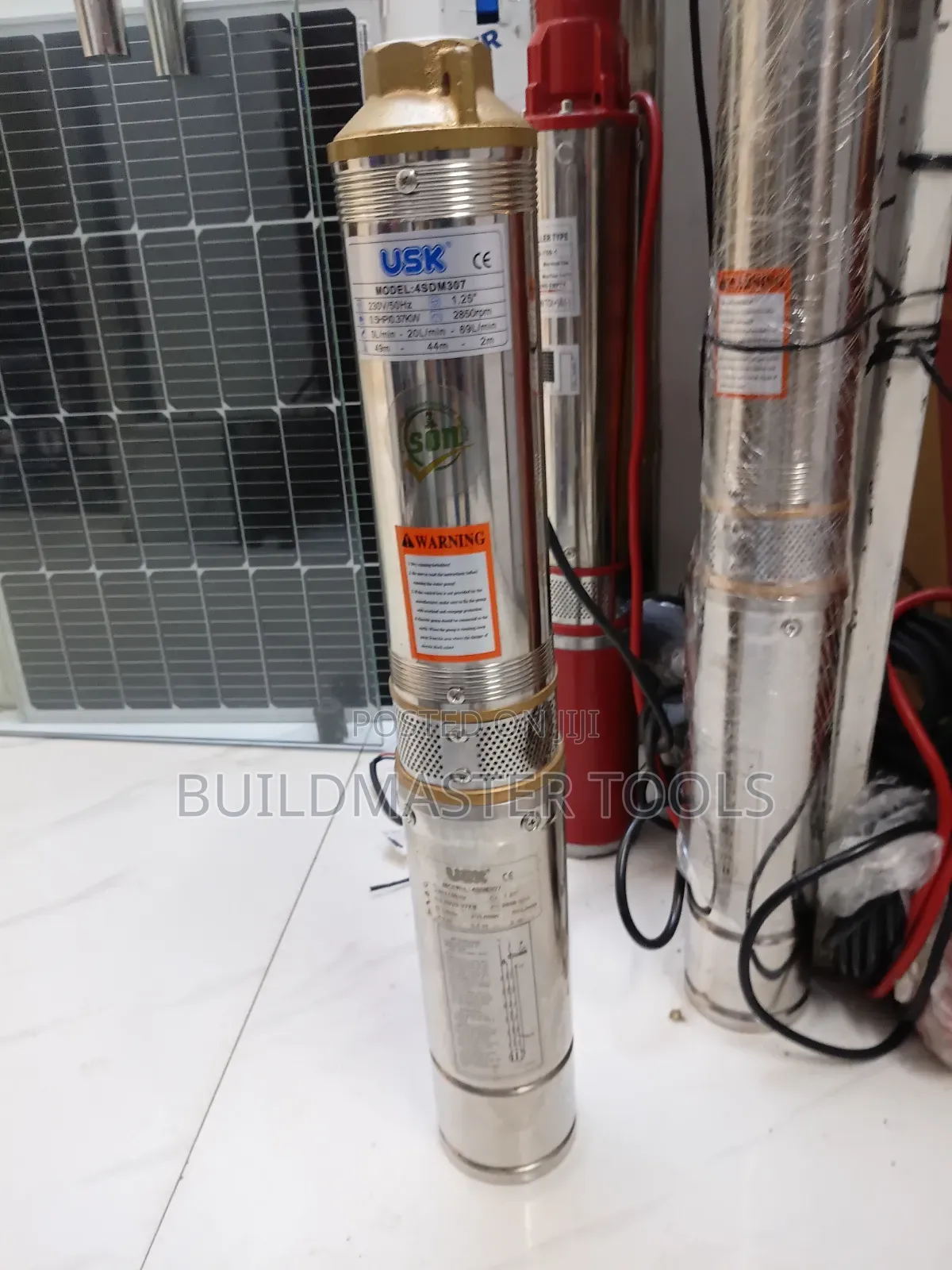 Usk Unitech 4sdm307 Deep Well Electric Submersible Water Pump