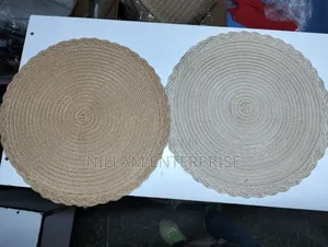 Woven Table/Place Mats. Round Shape