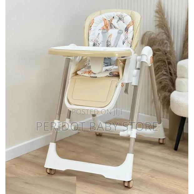 3-in-1 Foldable and Convertible Baby High Chair With Swing Seat
