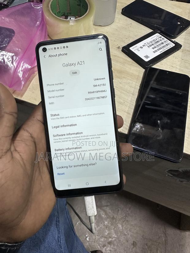 Samsung Galaxy A21 32 GB Black - thumbnail 2